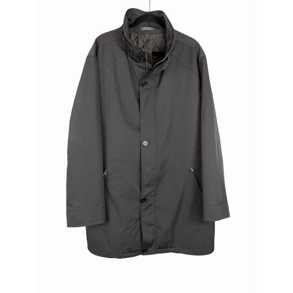 MOVIMENTO LORO PIANA Rain System Coat Jacket Mens Black 44R US/54R EU Shell Only